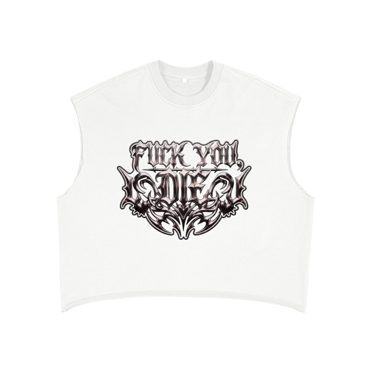 French Terry Boxy Tank Top