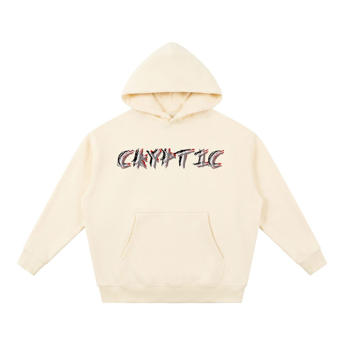 Essential Oversized Boxy Fit Fleece Hoodie