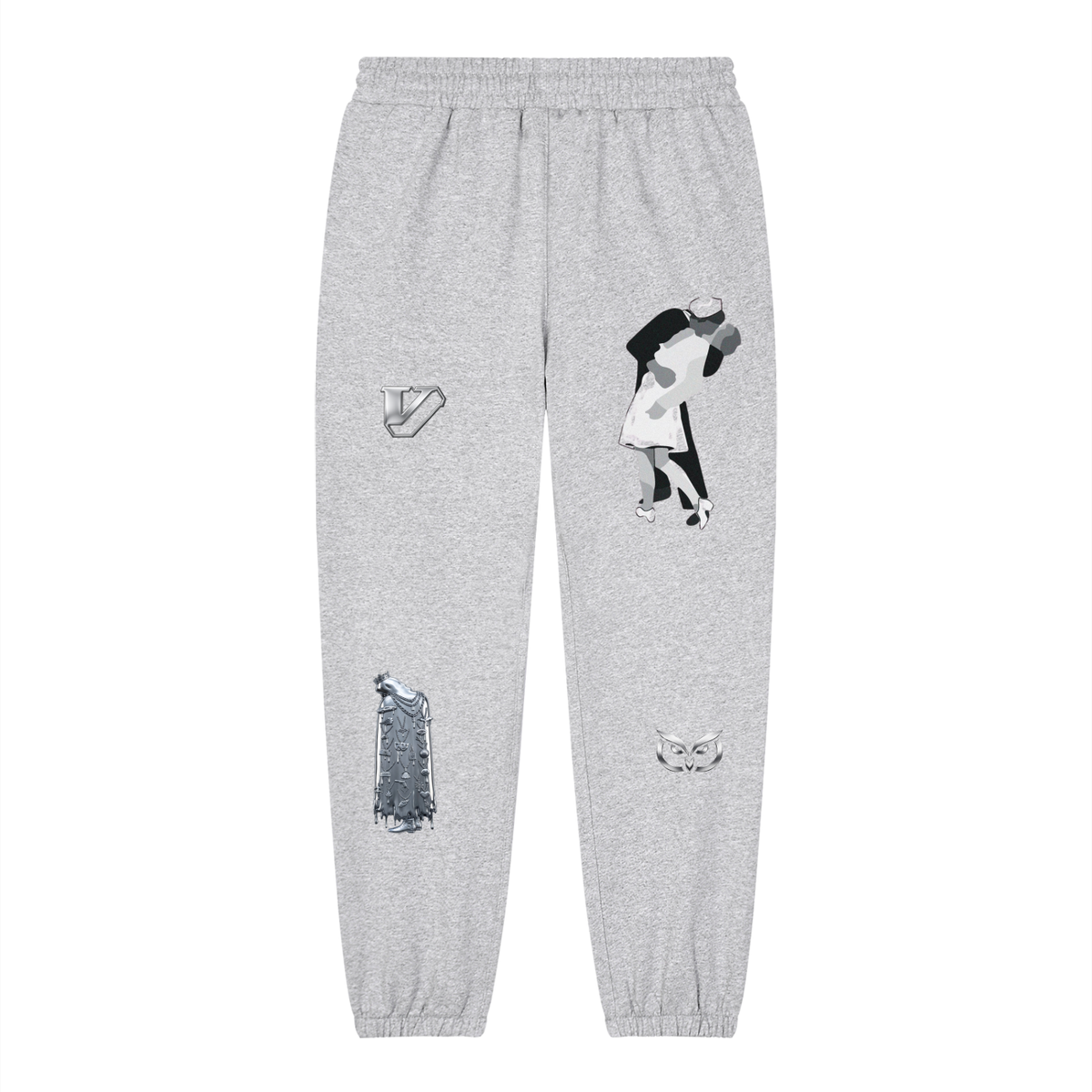 Unisex Loose Fit Tapered Joggers
