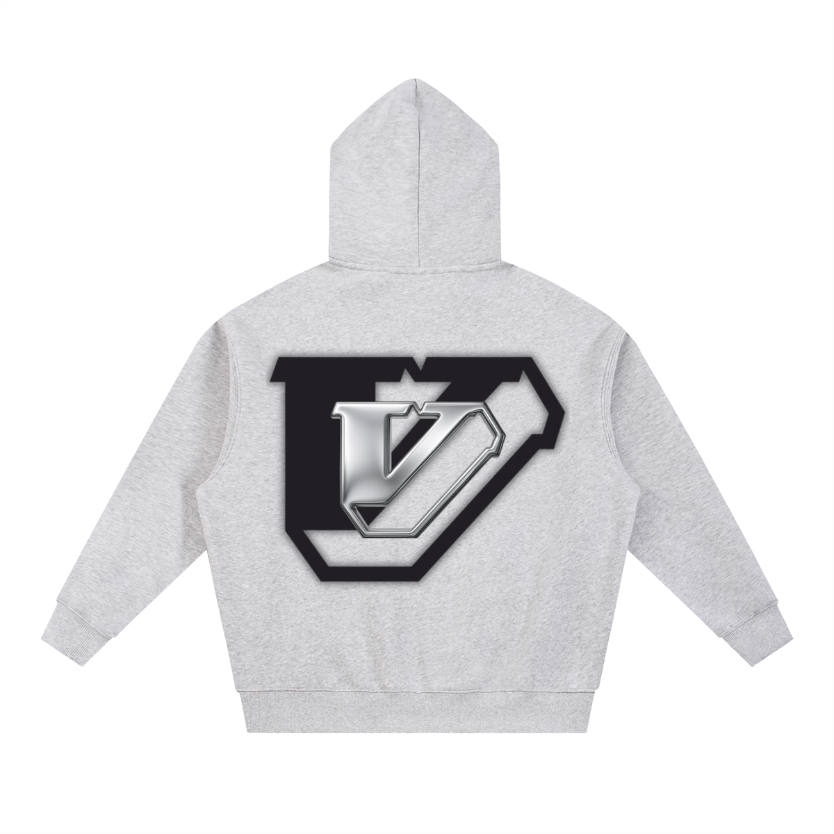 Essential Oversized Boxy Fit Fleece Hoodie