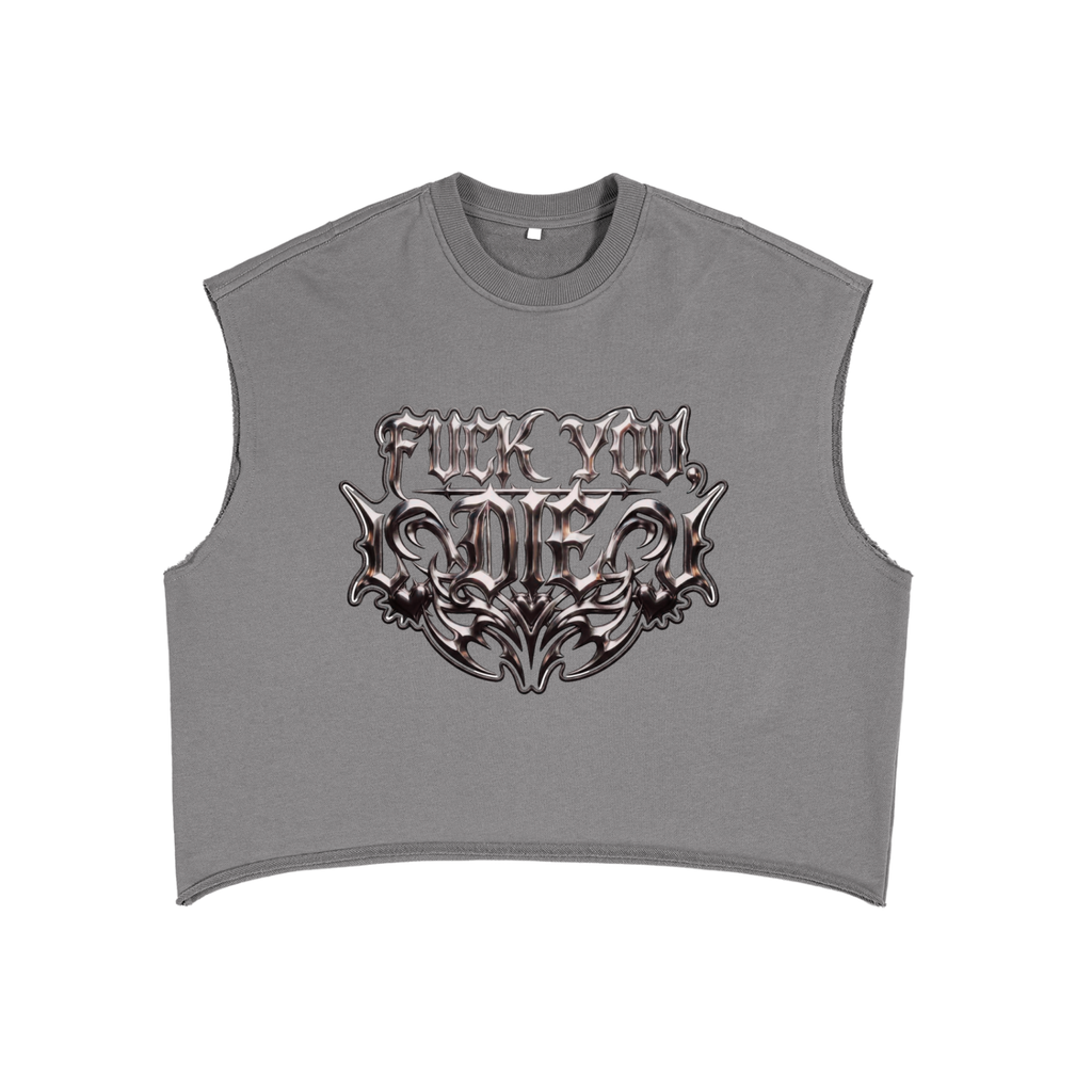 French Terry Boxy Tank Top