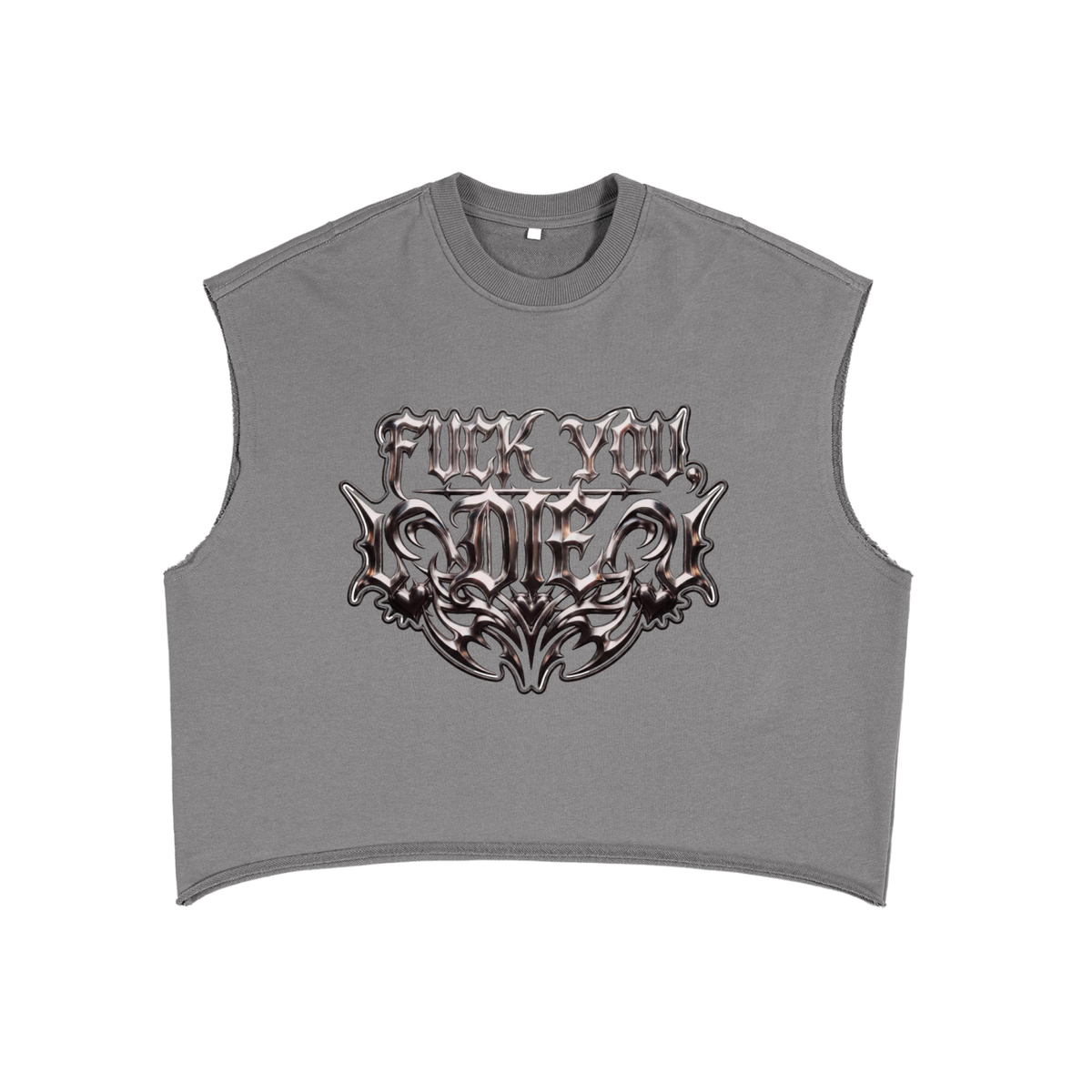 French Terry Boxy Tank Top