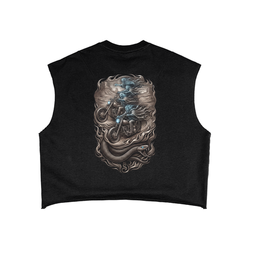 French Terry Boxy Tank Top