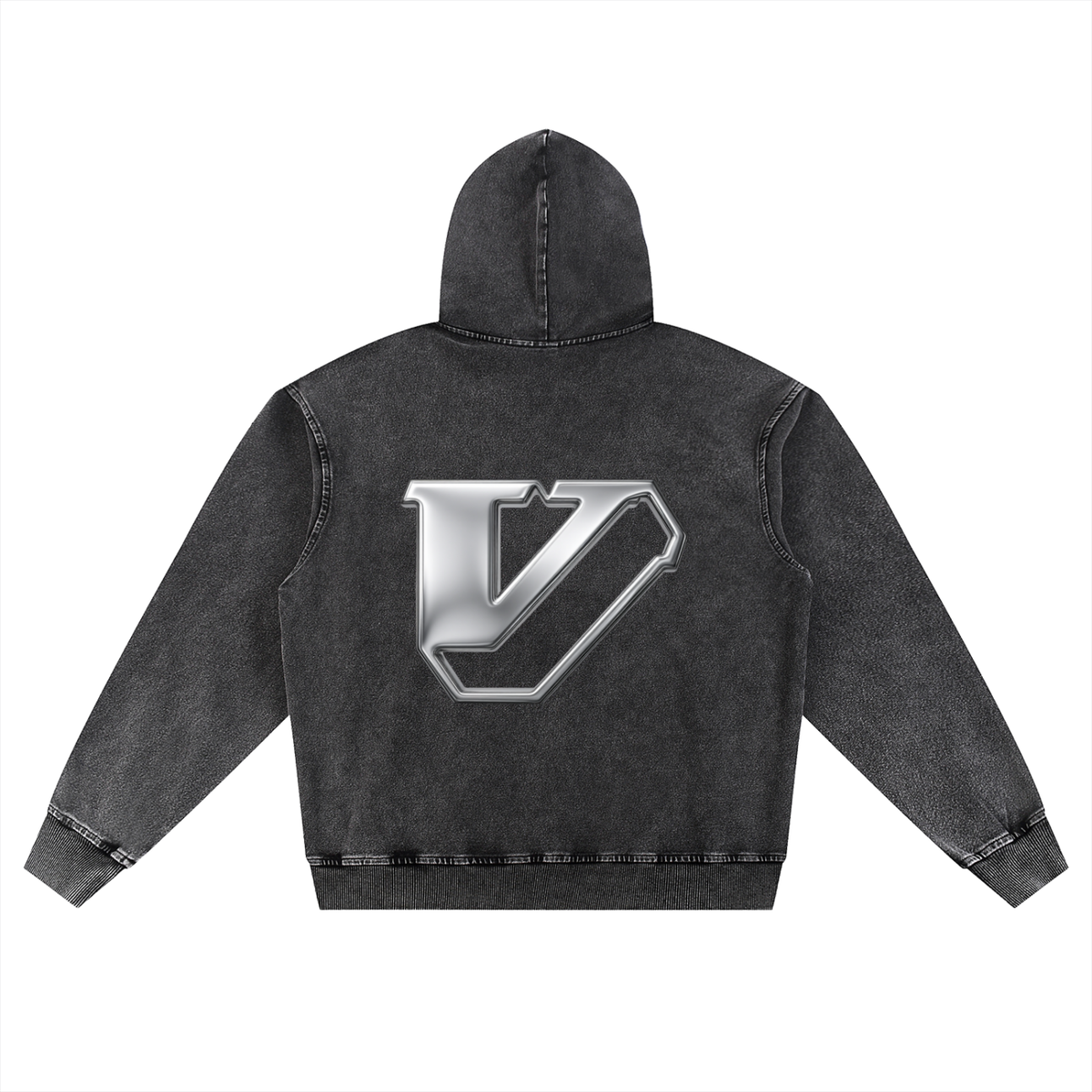 Snow Wash Oversized Hoodie
