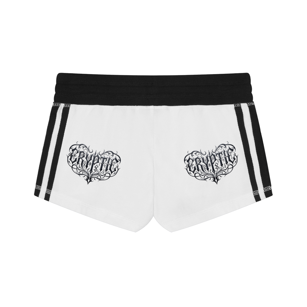 Women's Contrast Stripe Track Shorts