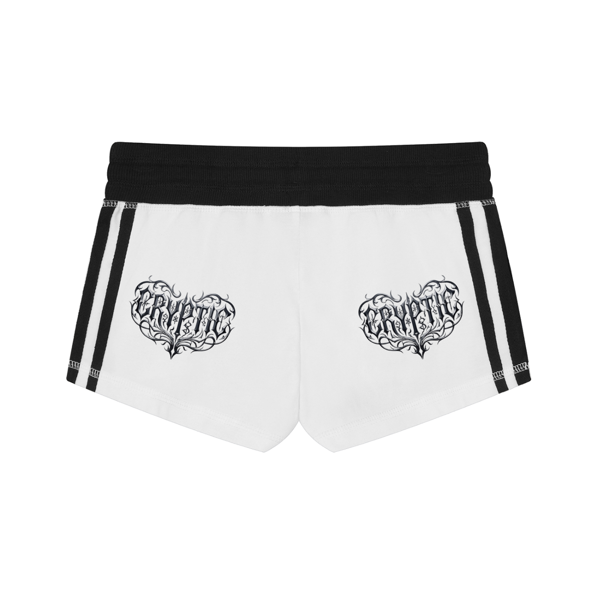 Women's Contrast Stripe Track Shorts