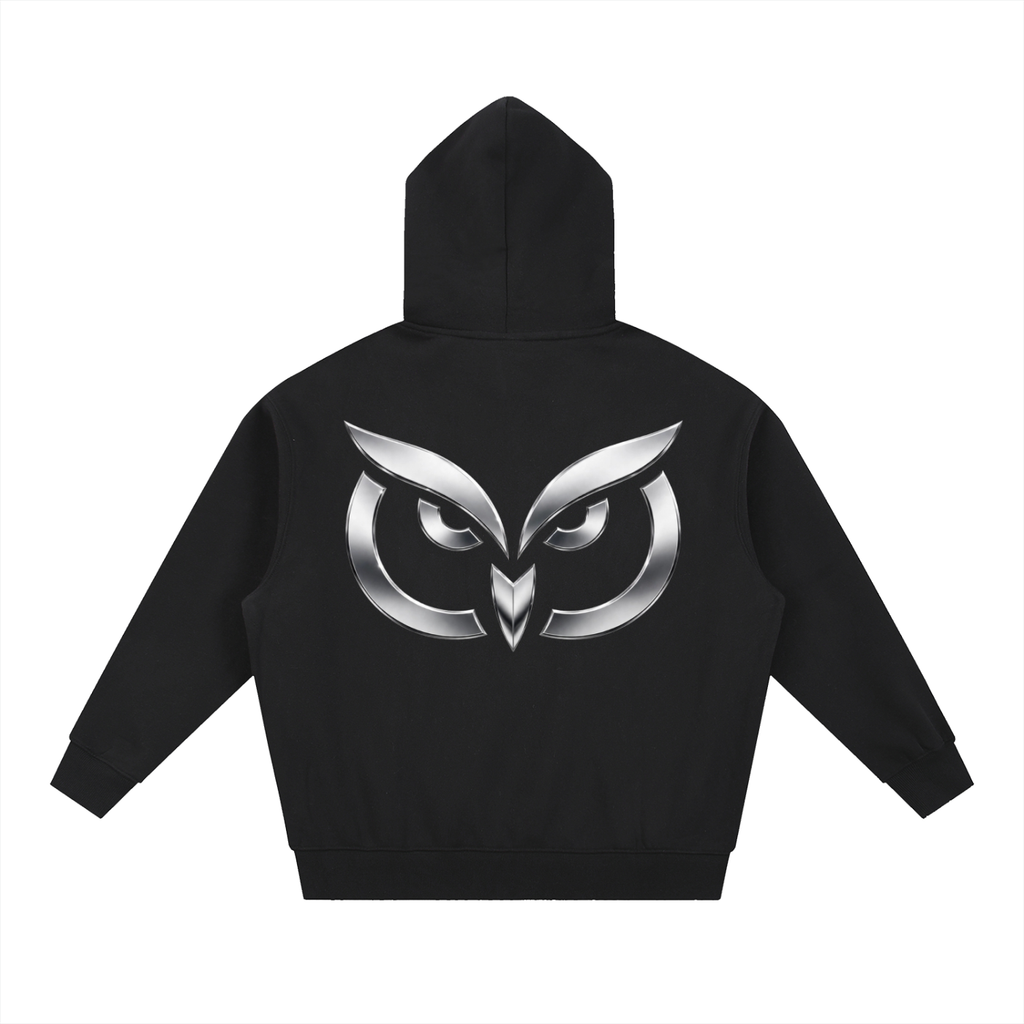 Essential Oversized Boxy Fit Fleece Hoodie