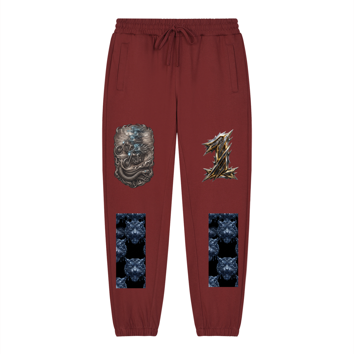 Unisex Loose Fit Tapered Joggers