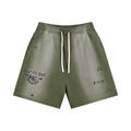Sun Fade Distressed Shorts