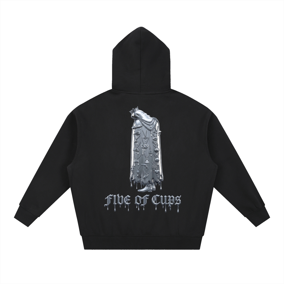 Essential Oversized Boxy Fit Fleece Hoodie