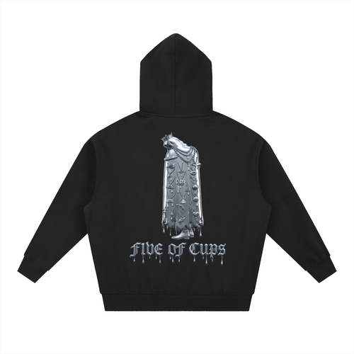 Essential Oversized Boxy Fit Fleece Hoodie