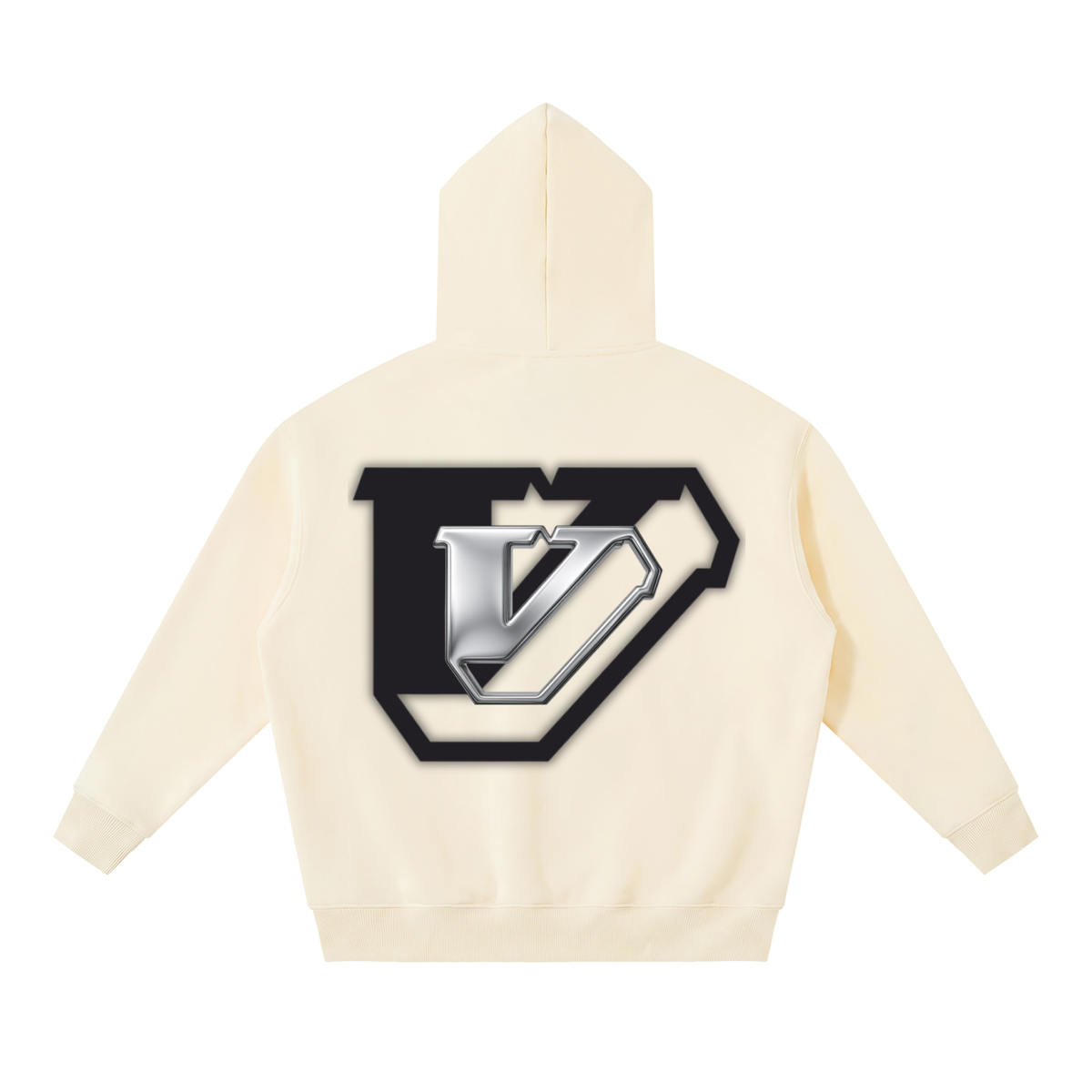 Essential Oversized Boxy Fit Fleece Hoodie