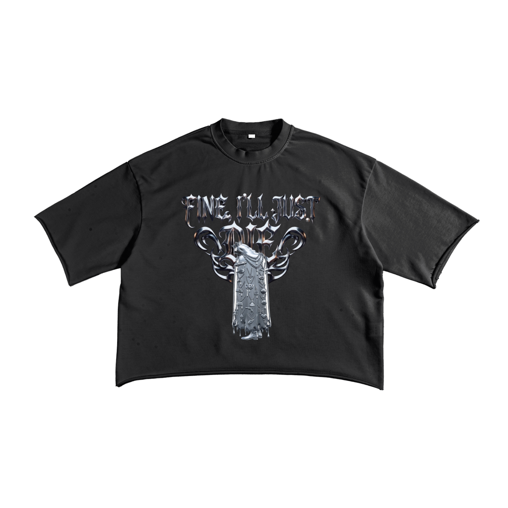 French Terry Raw Edge T-Shirt V2