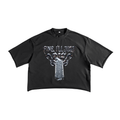 French Terry Raw Edge T-Shirt V2