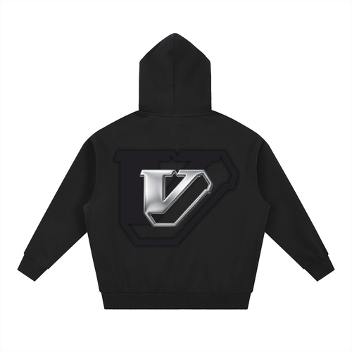 Essential Oversized Boxy Fit Fleece Hoodie