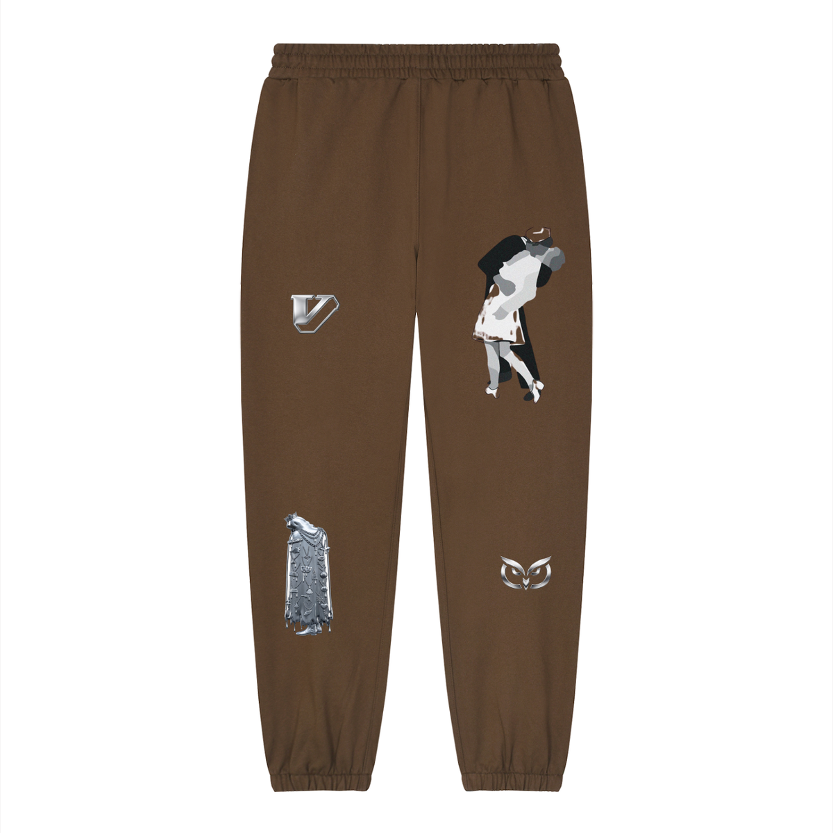 Unisex Loose Fit Tapered Joggers
