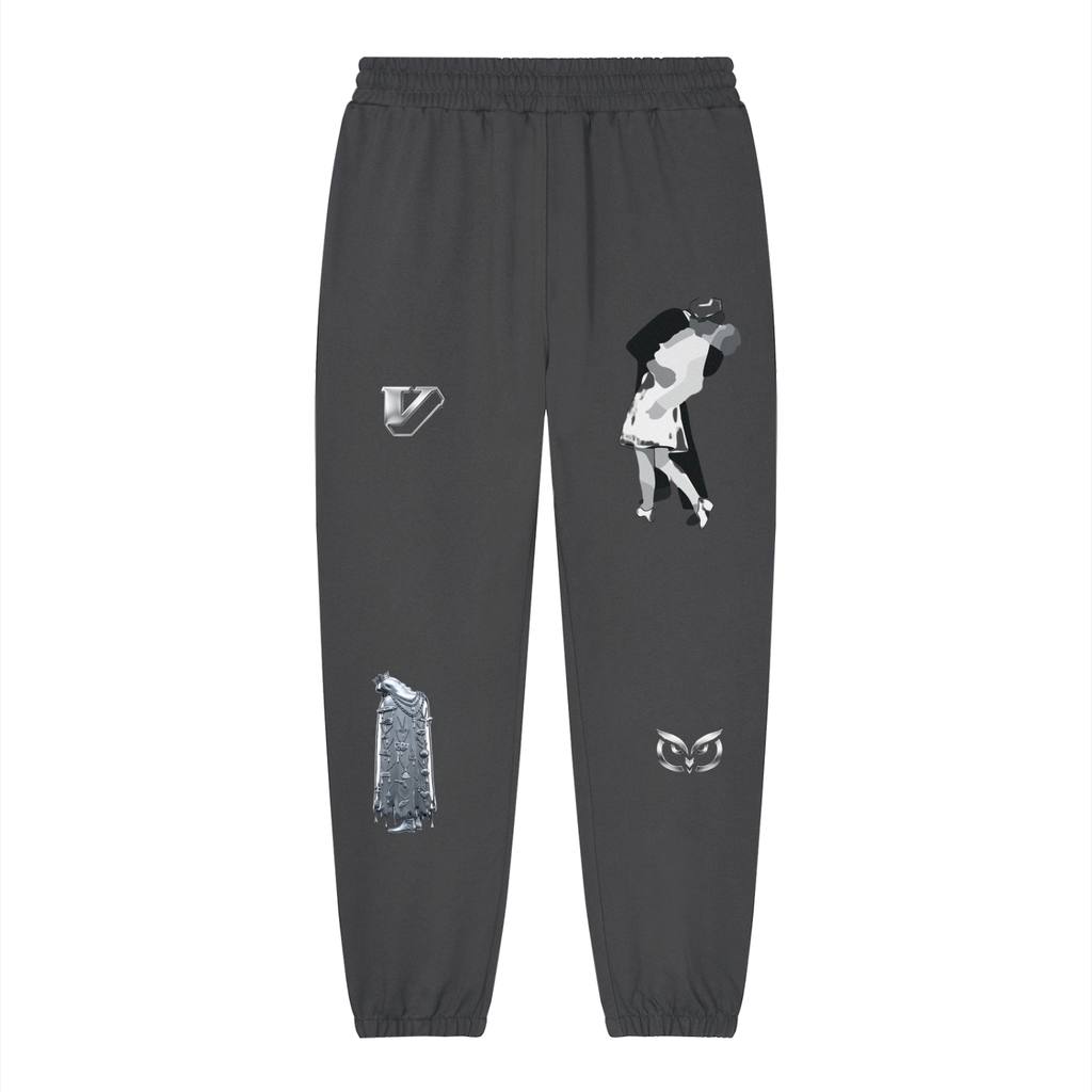 Unisex Loose Fit Tapered Joggers