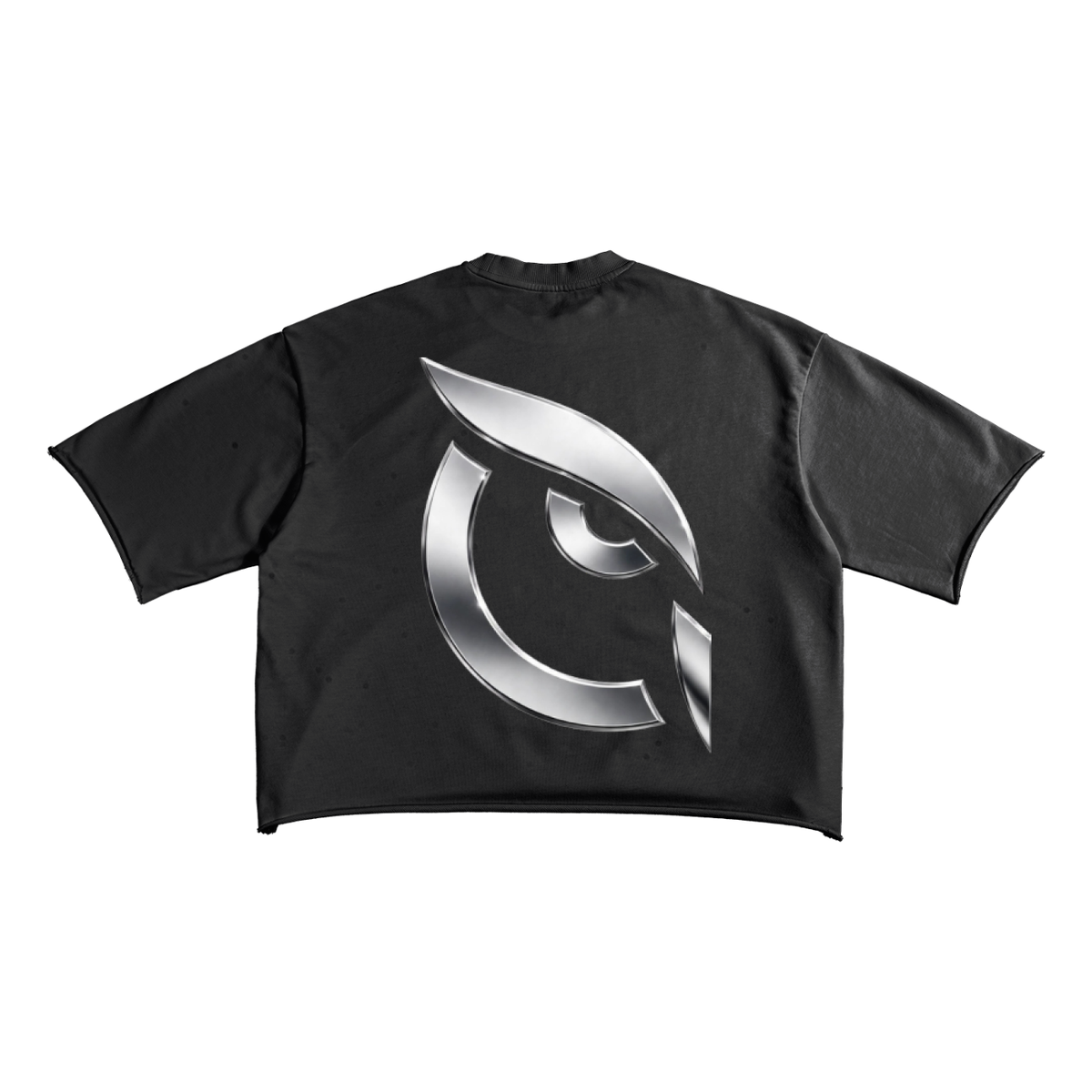 French Terry Raw Edge T-Shirt