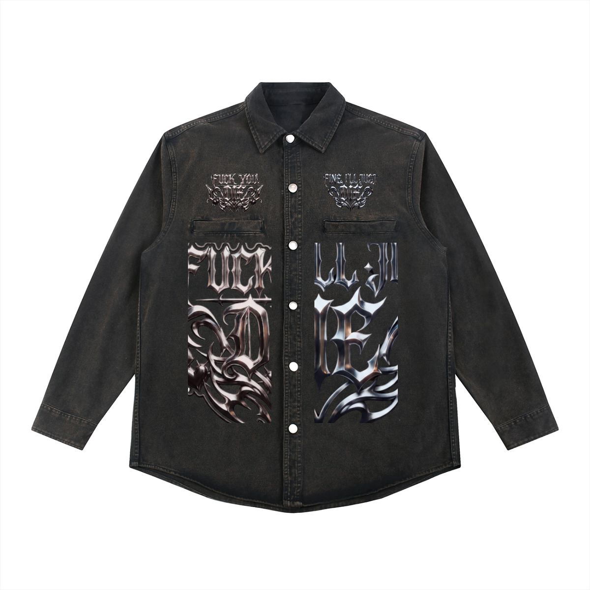 Denim Vintage Washed Heavyweight Jacket