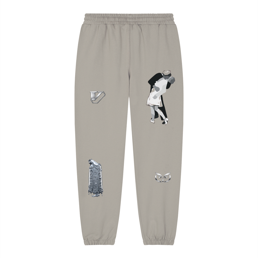 Unisex Loose Fit Tapered Joggers