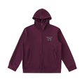 Essential Heavyweight High Neck  Zip-Up Hoodie