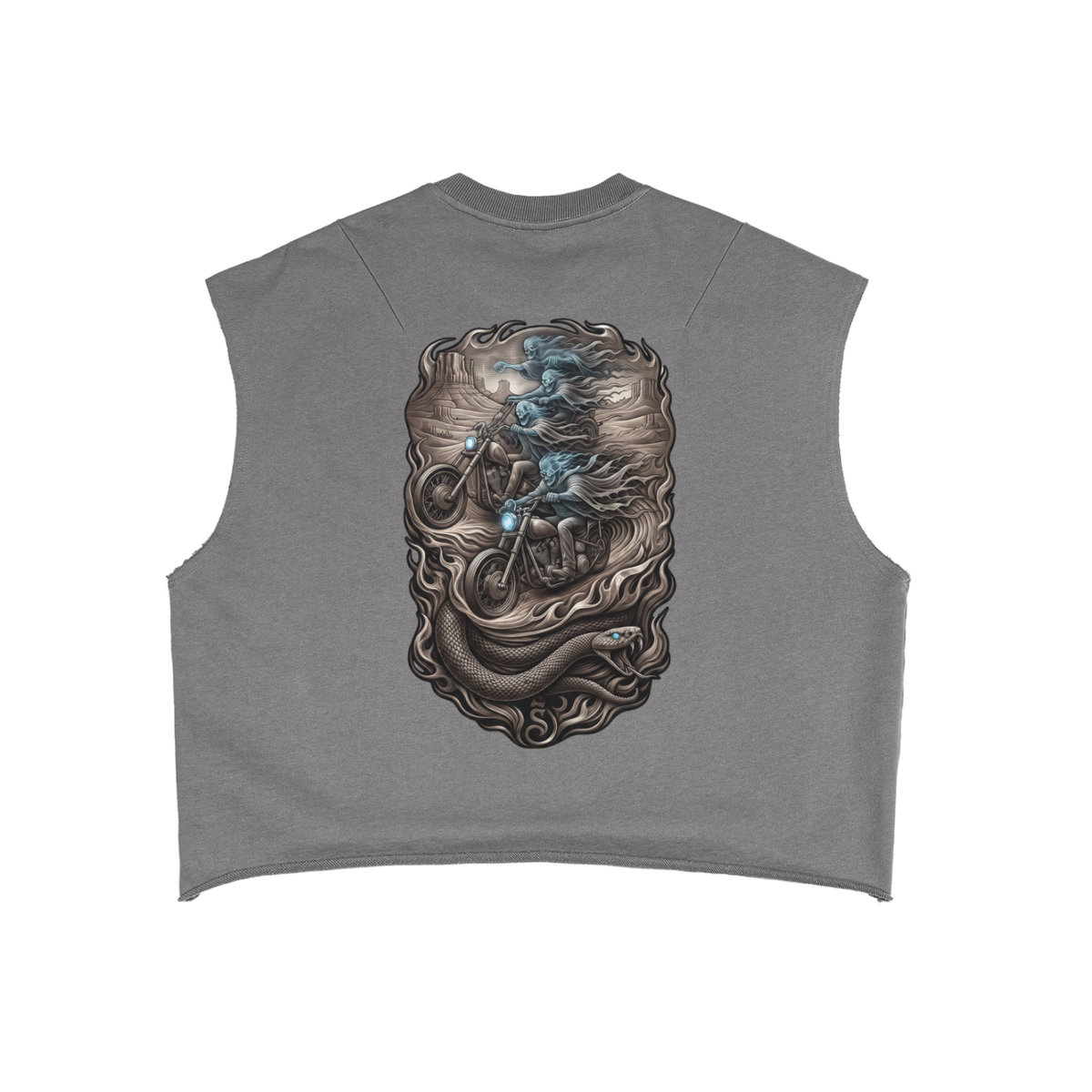French Terry Boxy Tank Top