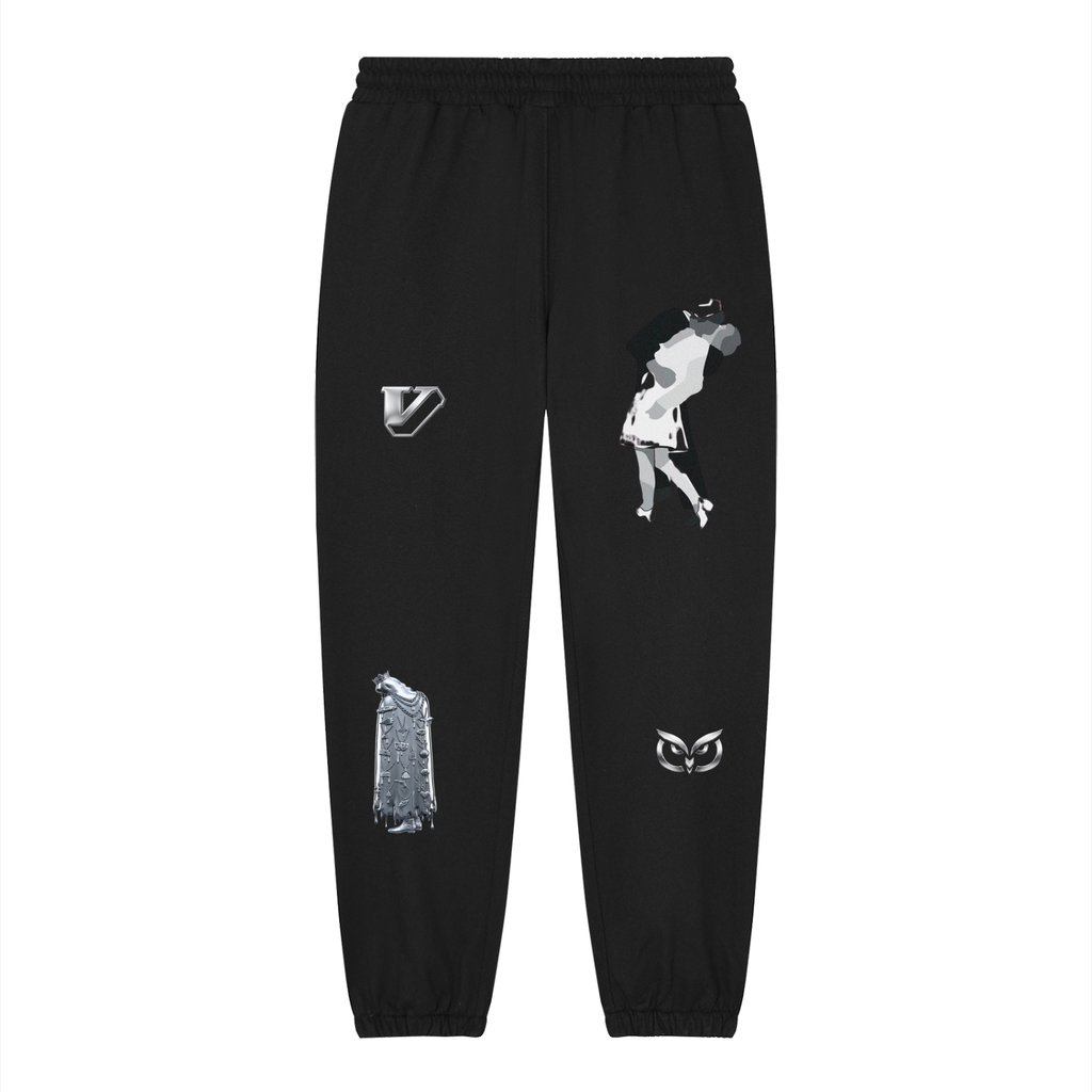 Unisex Loose Fit Tapered Joggers