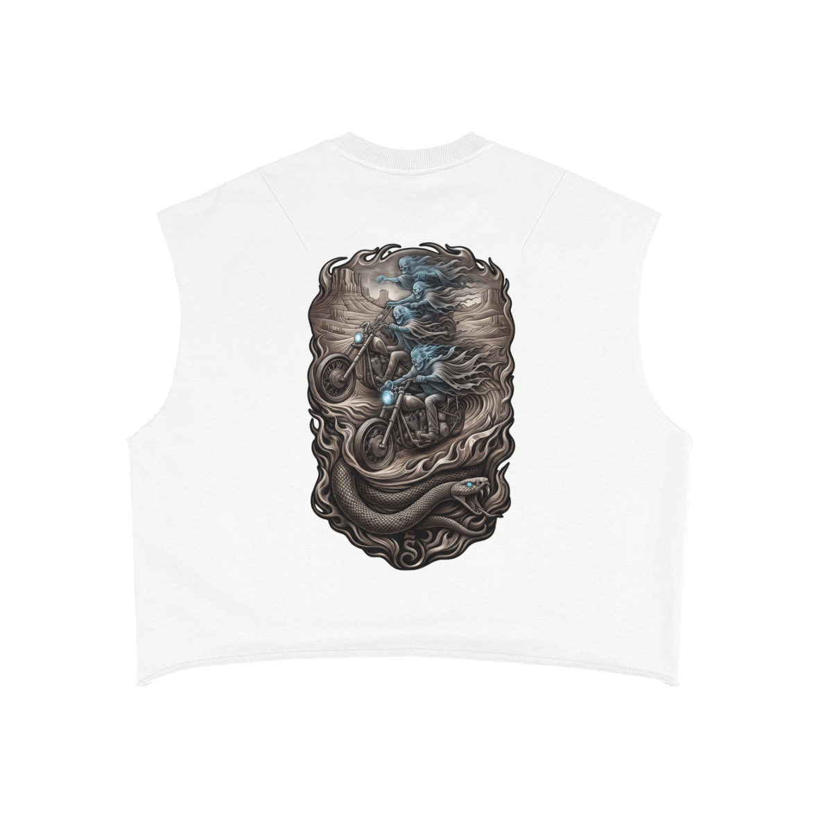 French Terry Boxy Tank Top
