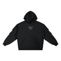Unisex Heavyweight Ruched Sleeves Hoodie