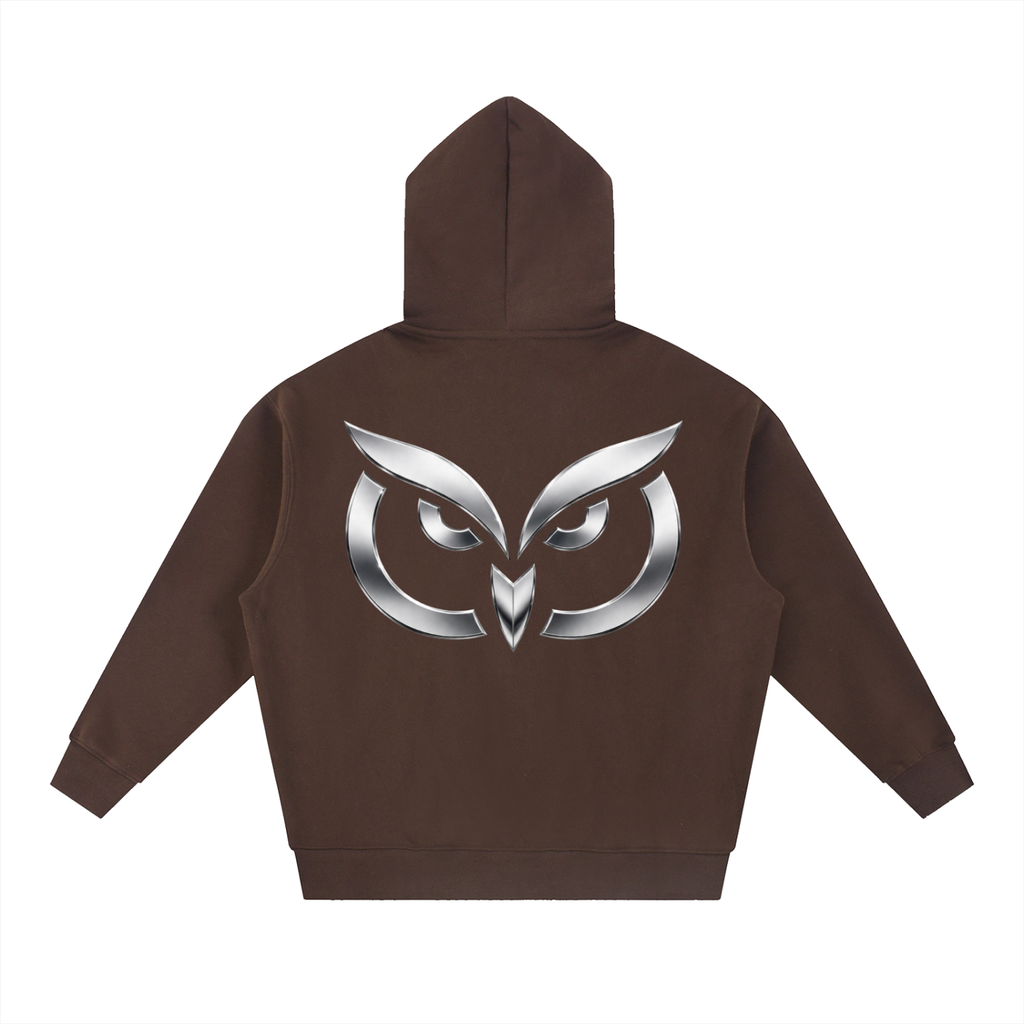 Essential Oversized Boxy Fit Fleece Hoodie