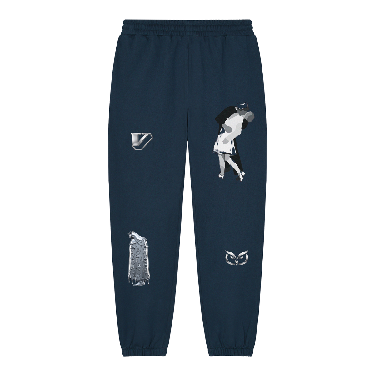 Unisex Loose Fit Tapered Joggers