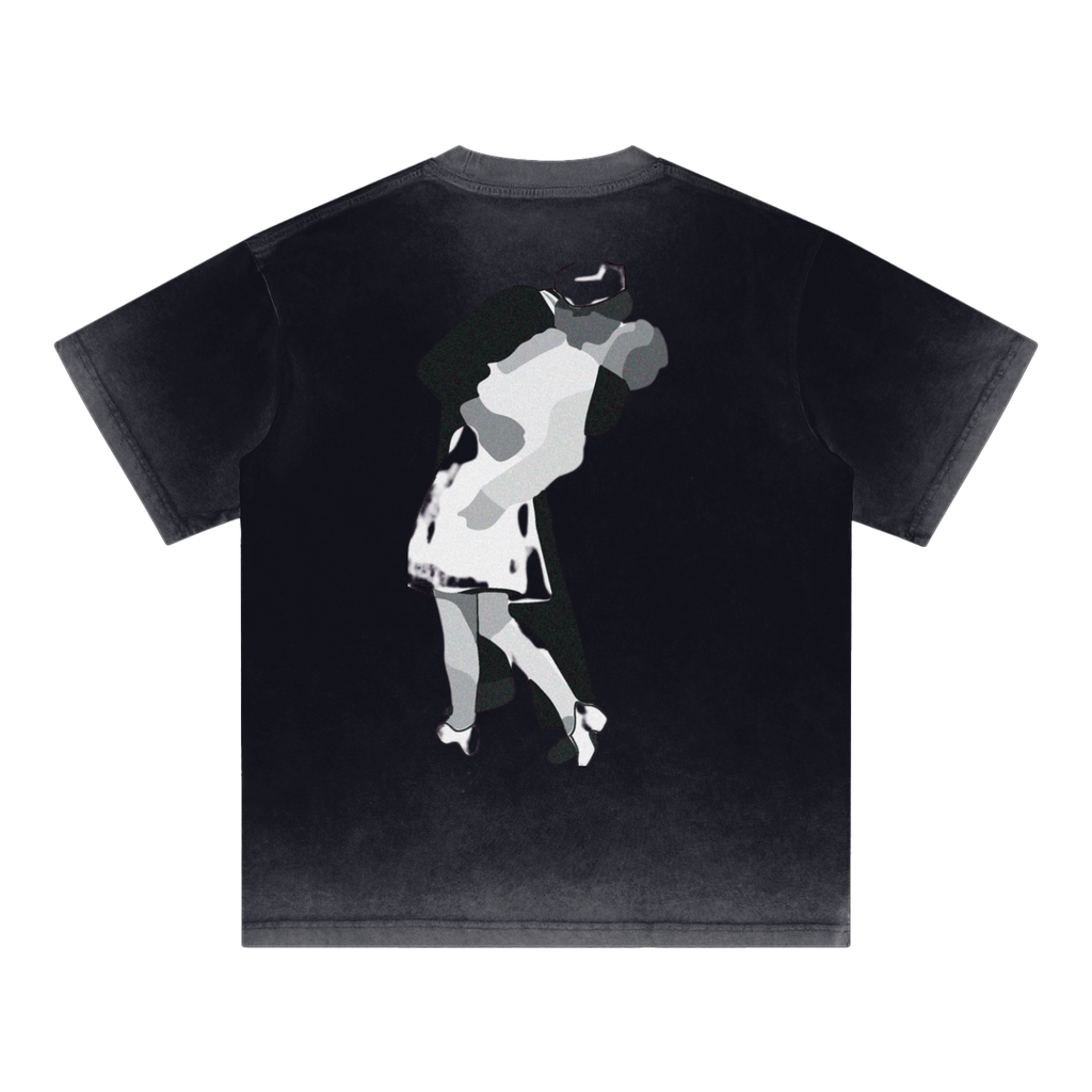 Reverse Dyed Loose Cotton T-Shirt
