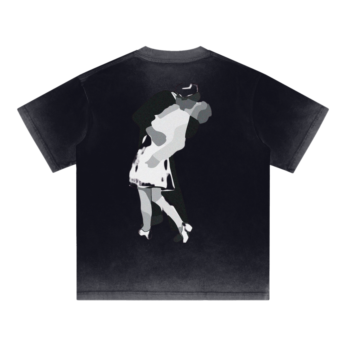 Reverse Dyed Loose Cotton T-Shirt