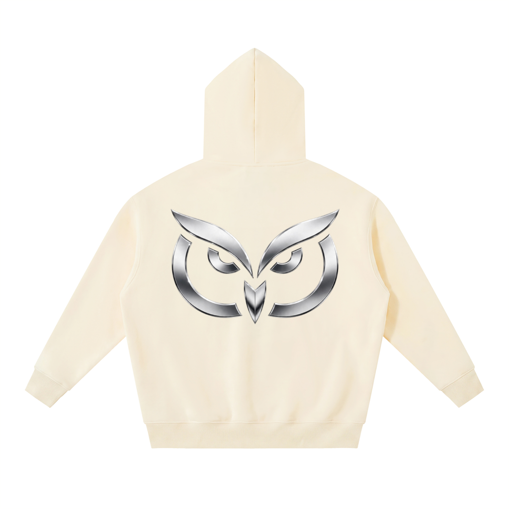 Essential Oversized Boxy Fit Fleece Hoodie