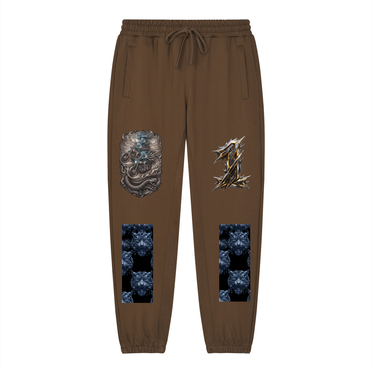 Unisex Loose Fit Tapered Joggers