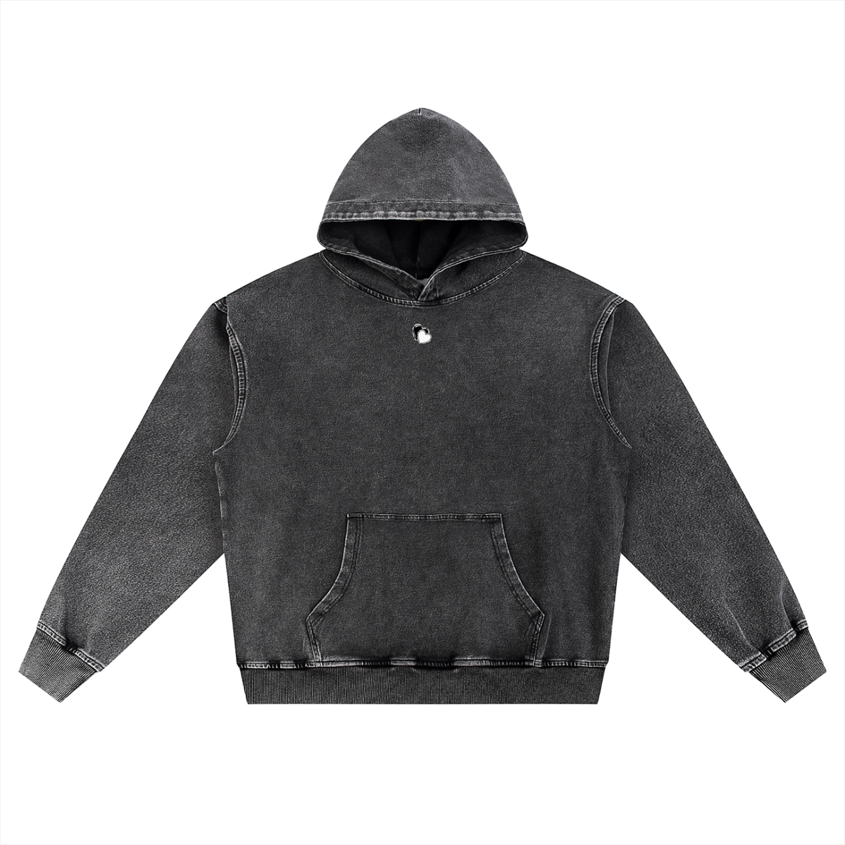 Snow Wash Oversized Hoodie